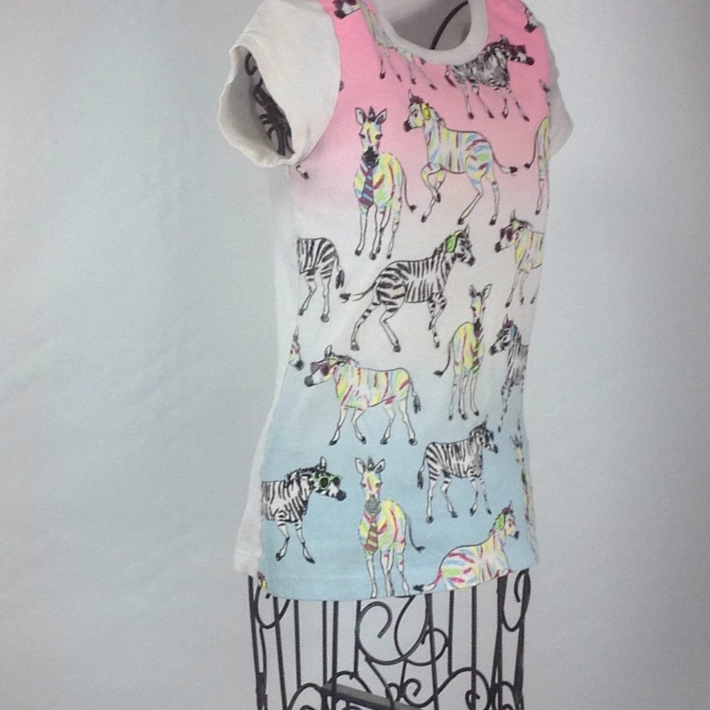 Girls zebra t-shirt - Picture 3 of 8